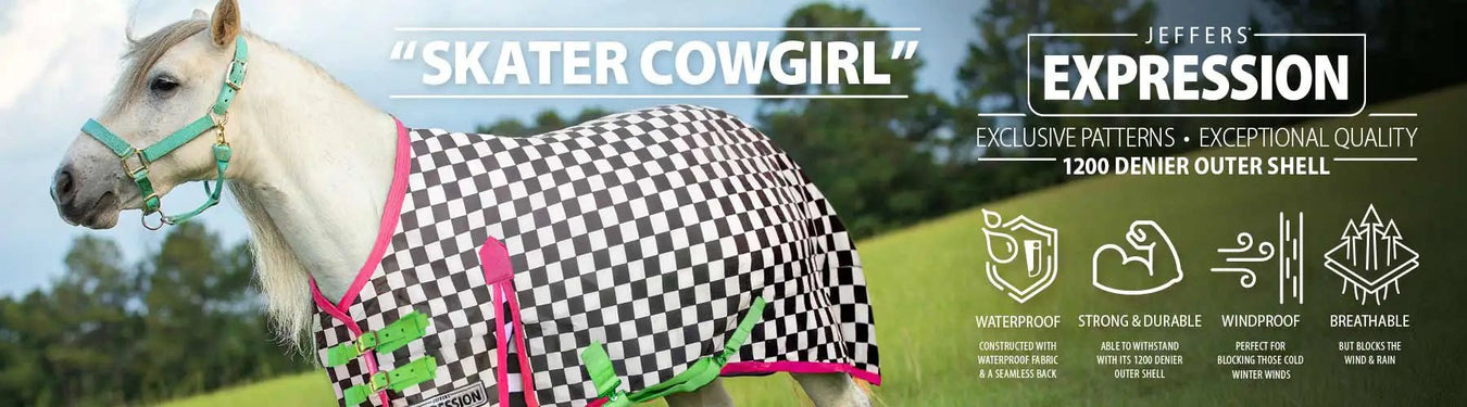 Jeffers Expression Skater Cowgirl Print - Jeffers