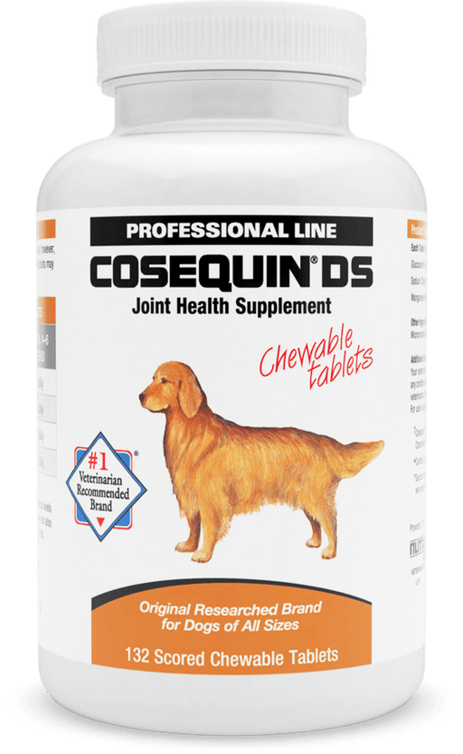 Nutramax Cosequin DS Joint Health Supplement for Dogs Glucosamine and Chondroitin - Cosequin DS Joint Health Supplement for Dogs, 132 ct  