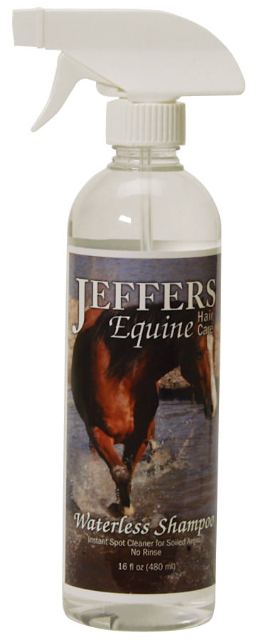 Jeffers Equine Waterless Horse Shampoo, 16oz / gallon - Jeffers&#174; Waterless Spot Cleaner, gallon  