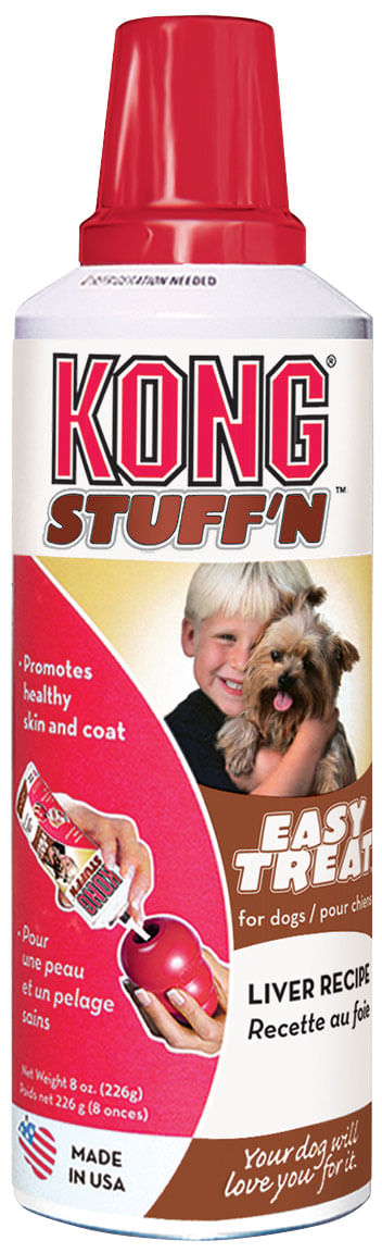 KONG Stuff'N Easy Treat (Paste) - 8 oz Liver Easy Treat  