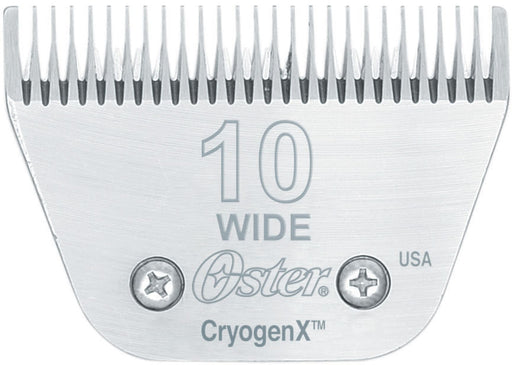 Oster Size 10 Wide CryogenX Blade (Traditional) - Oster Size 10 Wide Elite Blade  