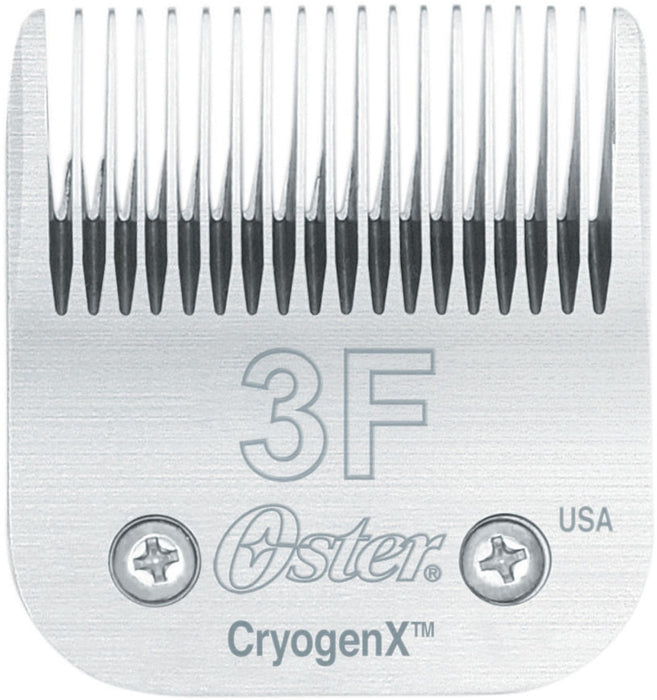 Oster Size 3F CryogenX Blades - Oster Size 3F Traditional Blade  