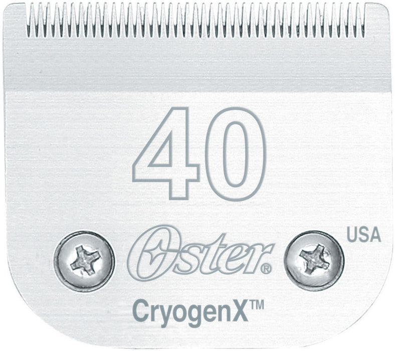 Oster Size 40 CryogenX Blades - Oster Size 40 Tradtional Blade  