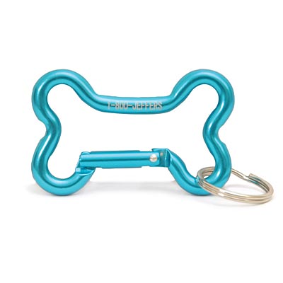 Jeffers Bone Keyring Clips for Dogs - Small Bone Clip, 1.75"L  