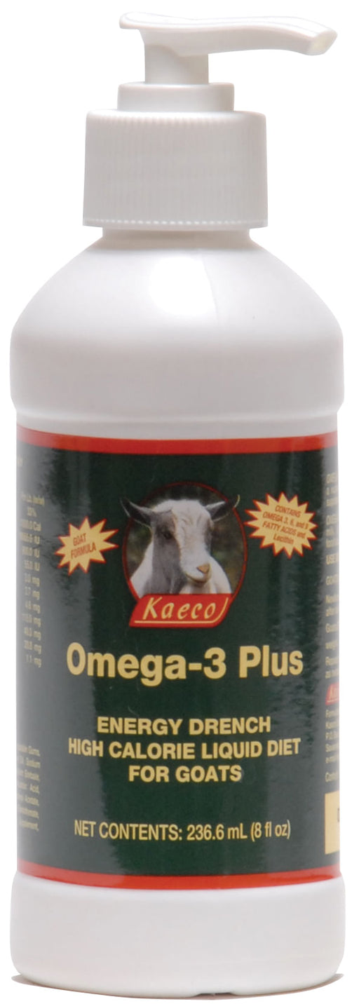 Omega-3 Plus Energy Drench High Calorie Liquid for Goats, 8 oz - 8 oz Omega-3 Plus  