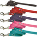 Spike & Stud Signature Leash, 3/4" x 4' - Black  