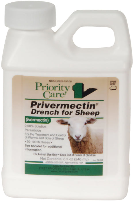 Privermectin Sheep Drench Wormer - Privermectin Sheep Drench Wormer, 240 mL  