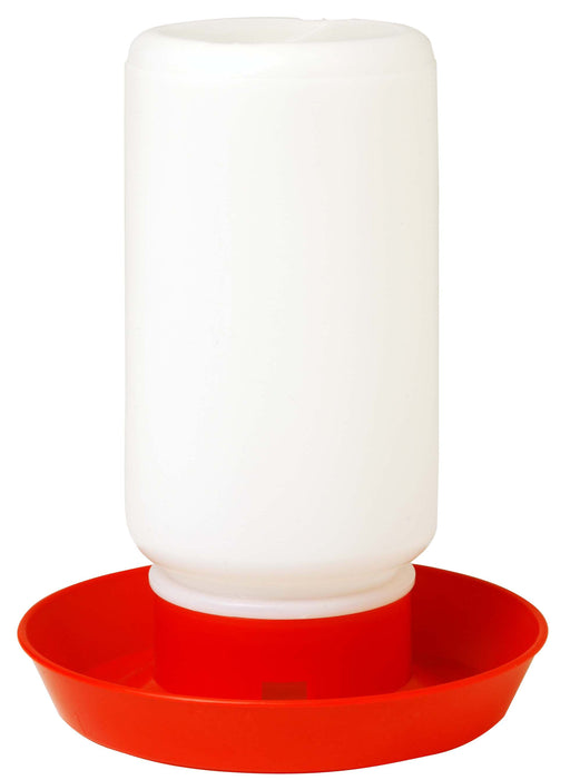 Little Giant Chicken Waterer 1 Qt Plastic Jar and Base - 1 Quart Plastic Jar (No Base)  