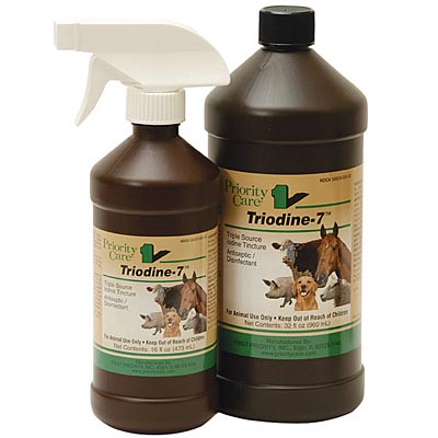 Triodine-7 - 16 oz Triodine-7 w/ sprayer  