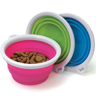 Bamboo® Collapsible Travel Bowl - 1 cup Collapsible Travel Bowl (each)  