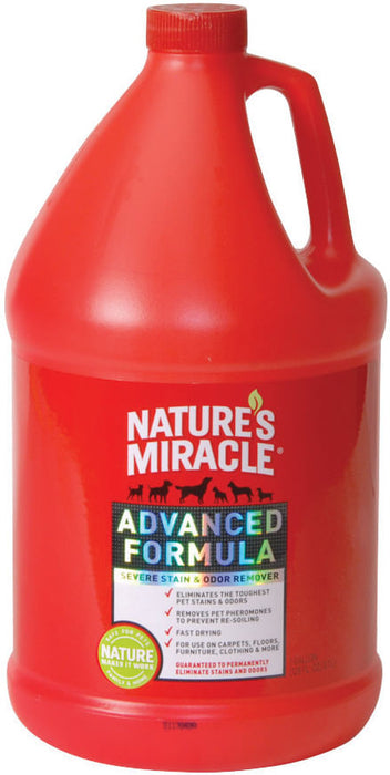 Nature's Miracle Advanced Severe Stain & Odor Remover, 32 oz - 1 Gallon Refill Nature's Miracle Advanced  