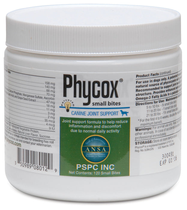 Phycox Small Bites, 120 count - Phycox® Soft Chews, 120 ct  