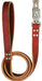 Latigo Leather Leads, 6' - Burgundy  