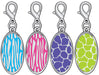 Fashion Pet Collar Charms - Pet Charm, Giraffe, Lime Green  