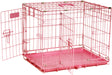 ProValu 2000 2-Door Crate - Pink 2-Door Dog Crate  