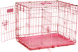 ProValu 2000 2-Door Crate - Pink 2-Door Dog Crate  