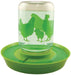 Lixit Chicken Waterer/Feeder - Chicken Waterer & Feeder, 1/2 Gal  