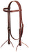 WeaverLeather Browband Headstall, Latigo - Leather Brownband Headstall, Harness  