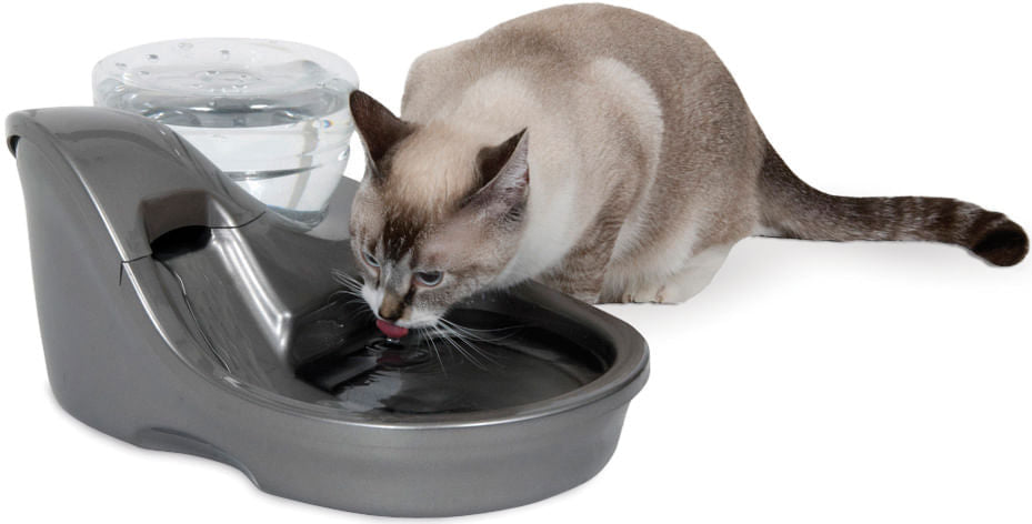 UV Light Infinity Water Purifying Fountain - UV Light Infinity Water Fountain, 125 oz (for cats)  