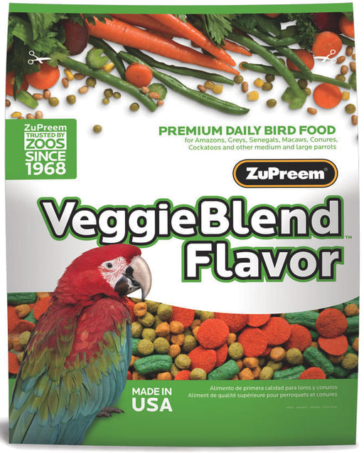 ZuPreem VeggieBlend Premium Bird Diet - VeggieBlend, 17.5 lb  