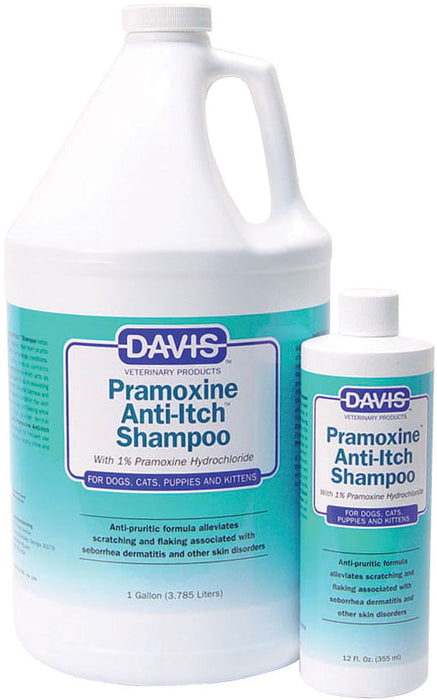 Davis Pramoxine Anti-Itch Shampoo - Pramoxine Anti-Itch Shampoo, Gallon  