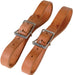 Breast Collar Tugs - Breast Collar Tugs, harness leather, pair  