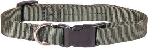 Military Spec Dog Collars, (1"W x 12"-20"L) - Green  