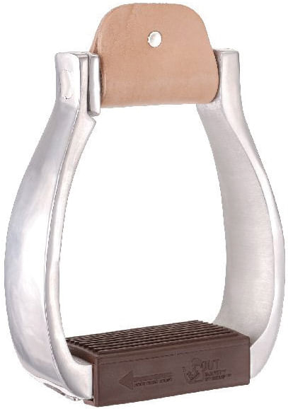 Tough-1 Easy Out Safety Stirrup - Tough-1 Easy Out Safety Stirrup, child 2½" neck (pair)  