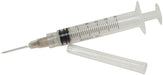 Jeffers Luer Lock Syringe/Needle Combo, Singles - Luer Lock 3 mL syringes, 20 ga x 3/4" needle (Box of 100)  