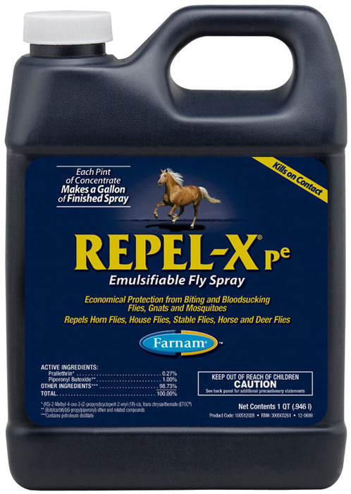 Repel-X pe Emulsifiable Fly Spray - 32 oz Repel-X pe Fly Spray  