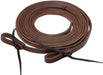 Heavy Oiled Hermann Oak Split Reins, Water Loop Ends -   