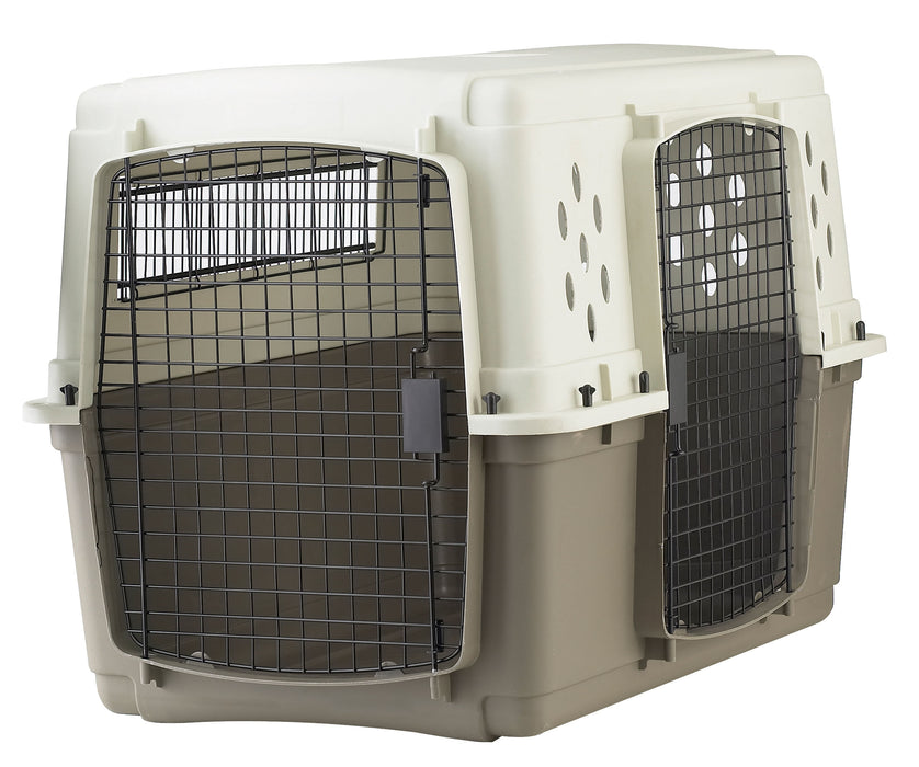 Pet Lodge Double Door Crate - Large Pet Lodge 2 Door Carrier  