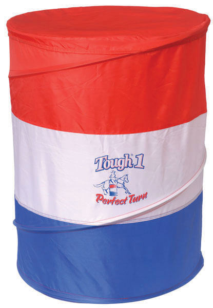 Tough 1 Perfect Turn Pop Up Barrel (each) - Pop Up Barrel, Red/White/Blue  