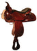 High Horse Mineral Wells Trail Saddle, Regular, Tobac - 16 in Seat  