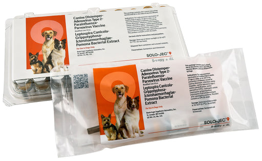 Solo-Jec 9 (9-way dog vaccine) - 25 Dose  