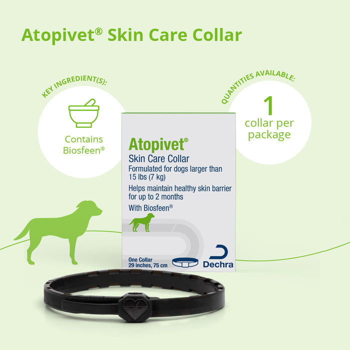 Atopivet Skin Care Collar with Sphingolipid for Dogs & Cats