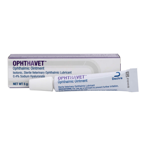 OphtHAvet Ophthalmic Ointment, 5 gram tube -   