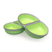SureFeed Split Bowl, 2pk Color Green