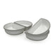 SureFeed Half Bowls, 4pk Color Grey