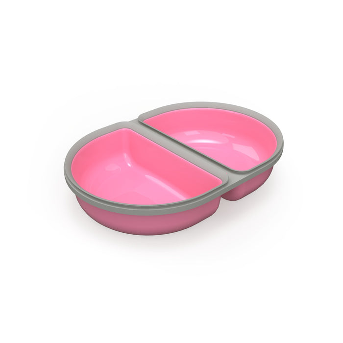 SureFeed Split Bowl, Single Color Pink