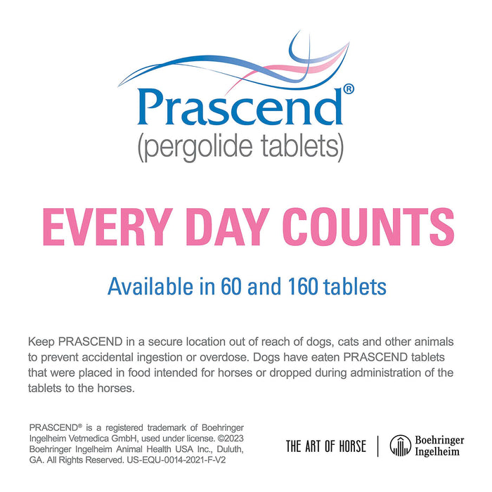 Prascend for Horses - Rx Prascend 1 mg x 160 tablets  