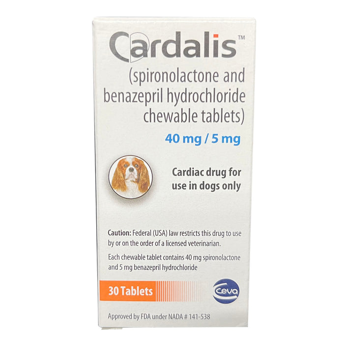 Rx Cardalis Chew Tablets Medium Dog 40mg, 30ct Size 40mg
