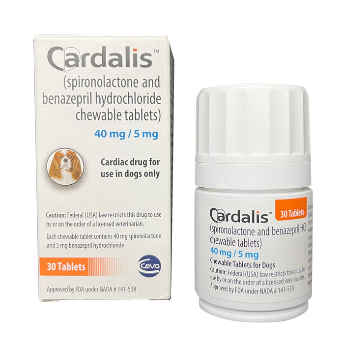 Rx Cardalis Chew Tablets Medium Dog 40mg, 30ct Size 40mg