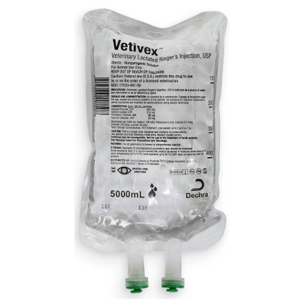 Rx Vetivex Veterinary Lactated Ringer's Solution Injection, USP