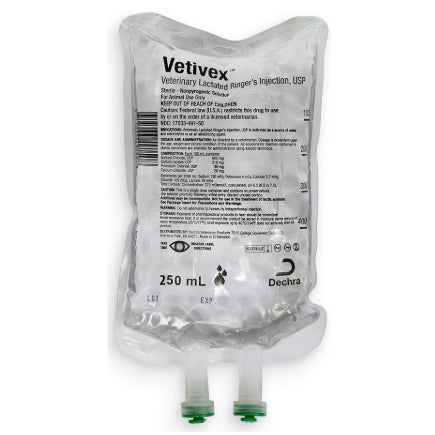 Rx Vetivex Veterinary Lactated Ringer's Solution Injection, USP