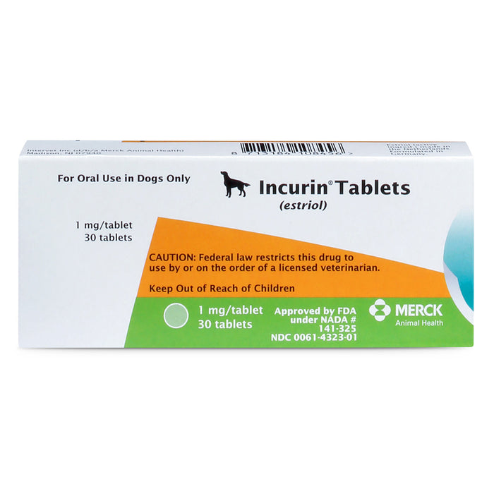 Rx Incurin, tabletas de 1 mg