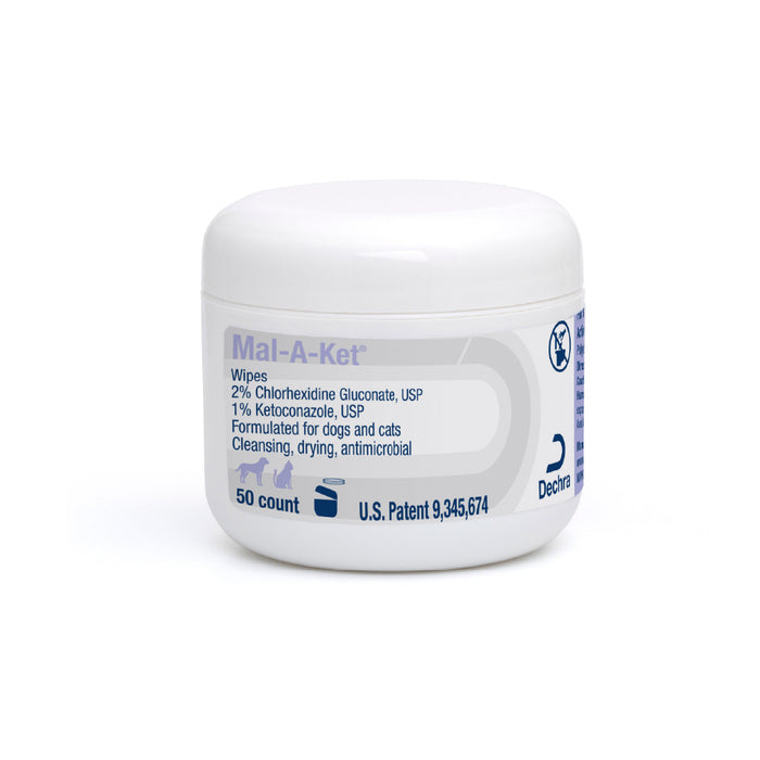 Mal-A-Ket Wipes, 2.25" Round, 50 count