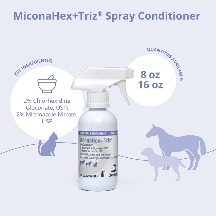 Acondicionador en aerosol MiconaHex+Triz, 8 oz
