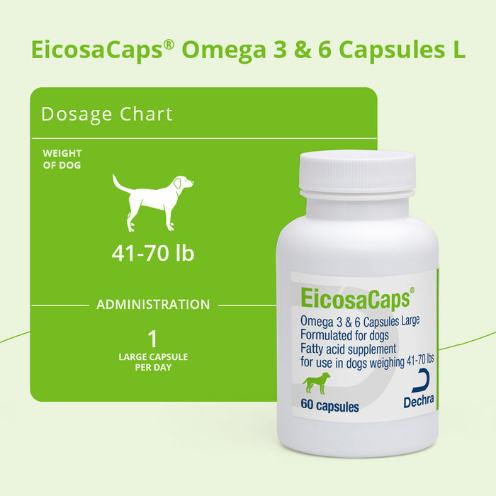 EicosaCaps Omega 3 & 6 for Dogs and Cats