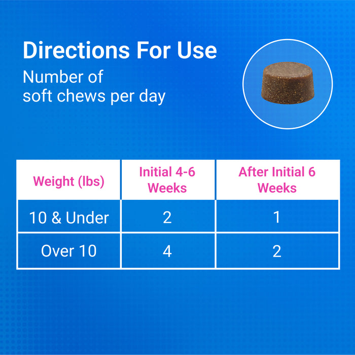 Suplemento para la salud de las articulaciones de gatos Nutramax Cosequin: con glucosamina, condroitina y omega 3